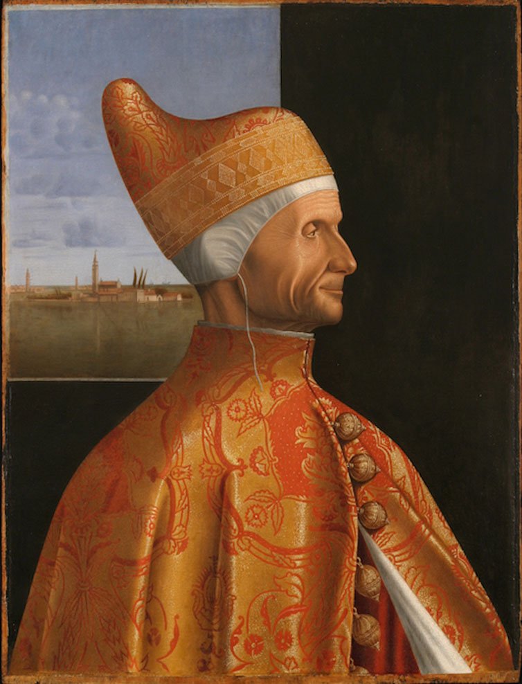 Vittore Carpaccio Portrait of Doge Leonardo Loredan in Museo Correr