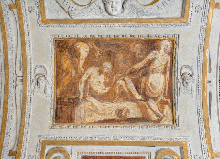 Andrea Schiavone Entombment of Christ Grimani Chapel