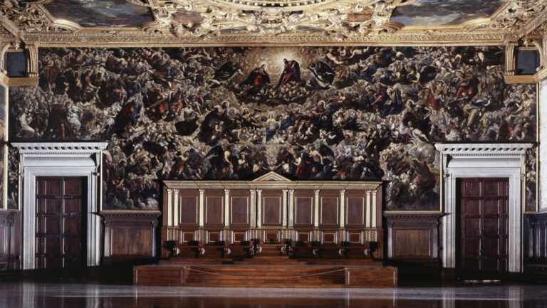 Jacopo and Domenico Tintoretto Paradise Sala del Maggior Consiglio Palazzo Ducale