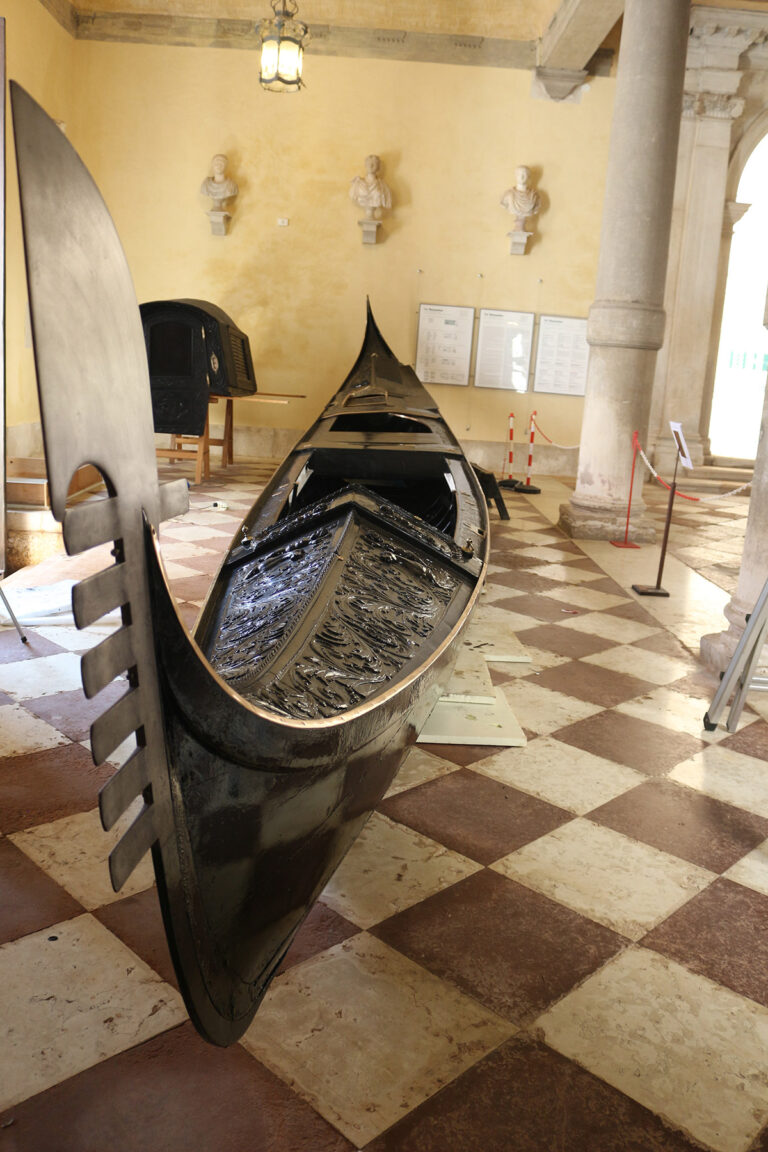 Laura Gondola Ca' Rezzonico Museum After Conservation