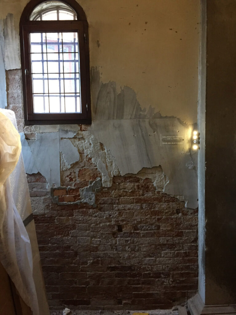 Saint Jerome Chapel Wall Before Conservation