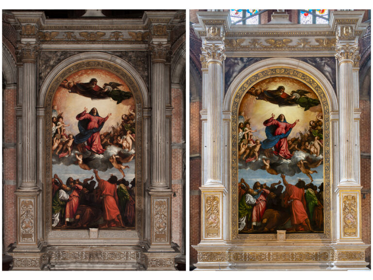 Titian Assunta Assumption of the Virgin Frari Venice