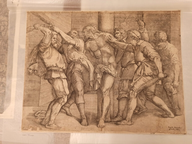 Battista Franco after Titian Flagellation of Christ